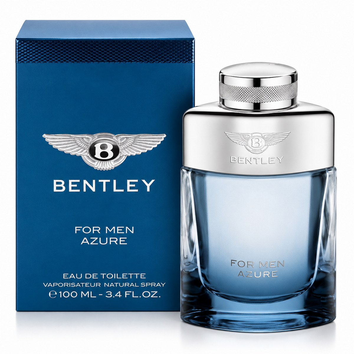 Bentley For Men Azure Eau De Toilette - 100ml - Luxury Long Lasting Perfume For Daily Wear, Evening, Gifts And Signature Scent Bentley