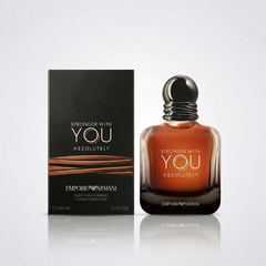 Emporio Armani Stronger With You Absolutely 100 Ml - Intense Warm Sweet Men'S Perfume Luxury Oriental Vanilla Long Lasting Fragrance - Sweet Aromatic Men'S Perfume Warm Elegant Long Lasting Fragrance Emporio