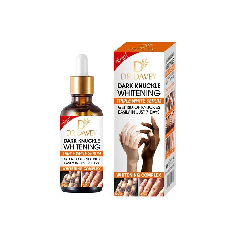 Dr.Davey Dark Knuckle Whitening Triple White Serum - 50ml Glo Arabia