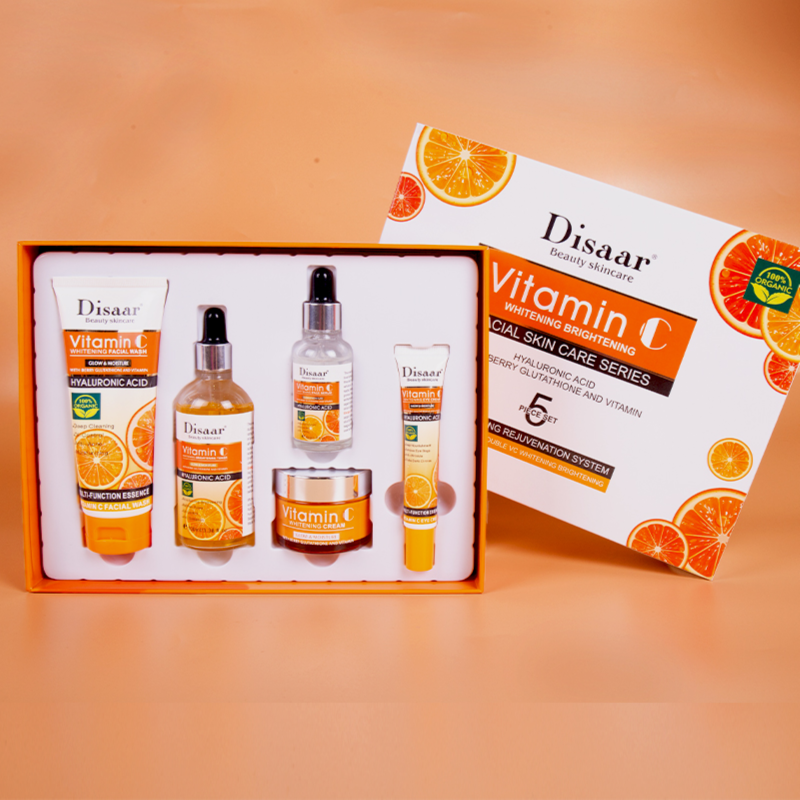 Disaar Vitamin C Facial Skin Care Series 5Pcs Set Glo Arabia