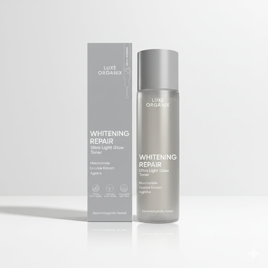 Luxe Organix Whitening Repair Toner – 150 ml Glo Arabia