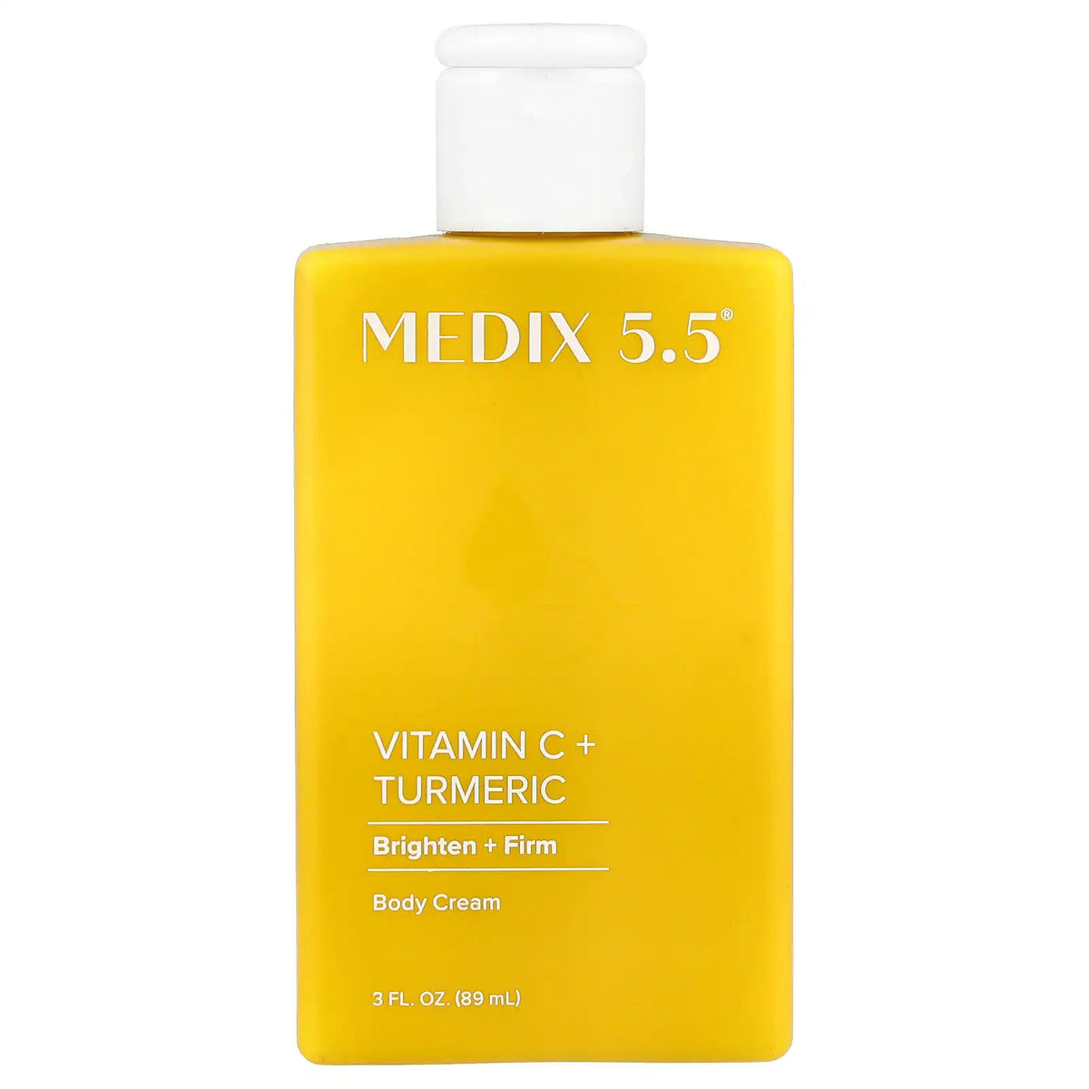 MEDIX 5.5 Vitamin C + Turmeric Brighten + Firm Body Cream 444ml - Hydrating Body Moisturizer