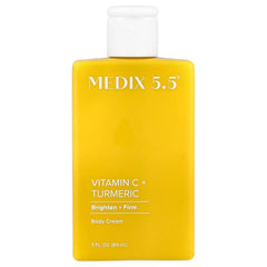 MEDIX 5.5 Vitamin C + Turmeric Brighten + Firm Body Cream 444ml - Hydrating Body Moisturizer