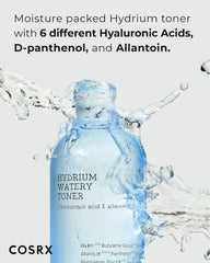 Cosrx Hydrium Watery Toner - Deep Hydration Toner Moisture Boost Refreshing Skin Barrier Care COSRX