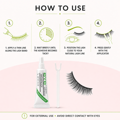 Eyelash Adhesive Eyelash Glue Water Proof 7g - Transparent Waterproof False Eyelash Glue