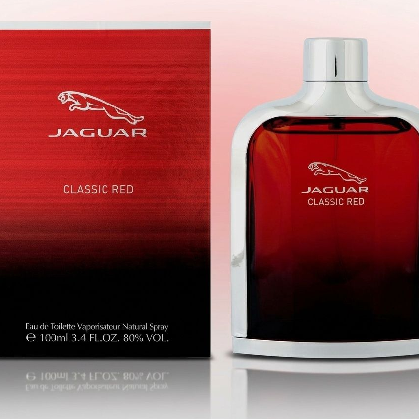 Jaguar Classic Red 100 Ml - Warm Fruity Spicy Men'S Perfume Bold Energetic Long Lasting Fragrance Jaguar