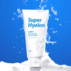 VT Cosmetics Super Hyalon Foam Cleanser - Hyaluronic Acid Facial Cleanser