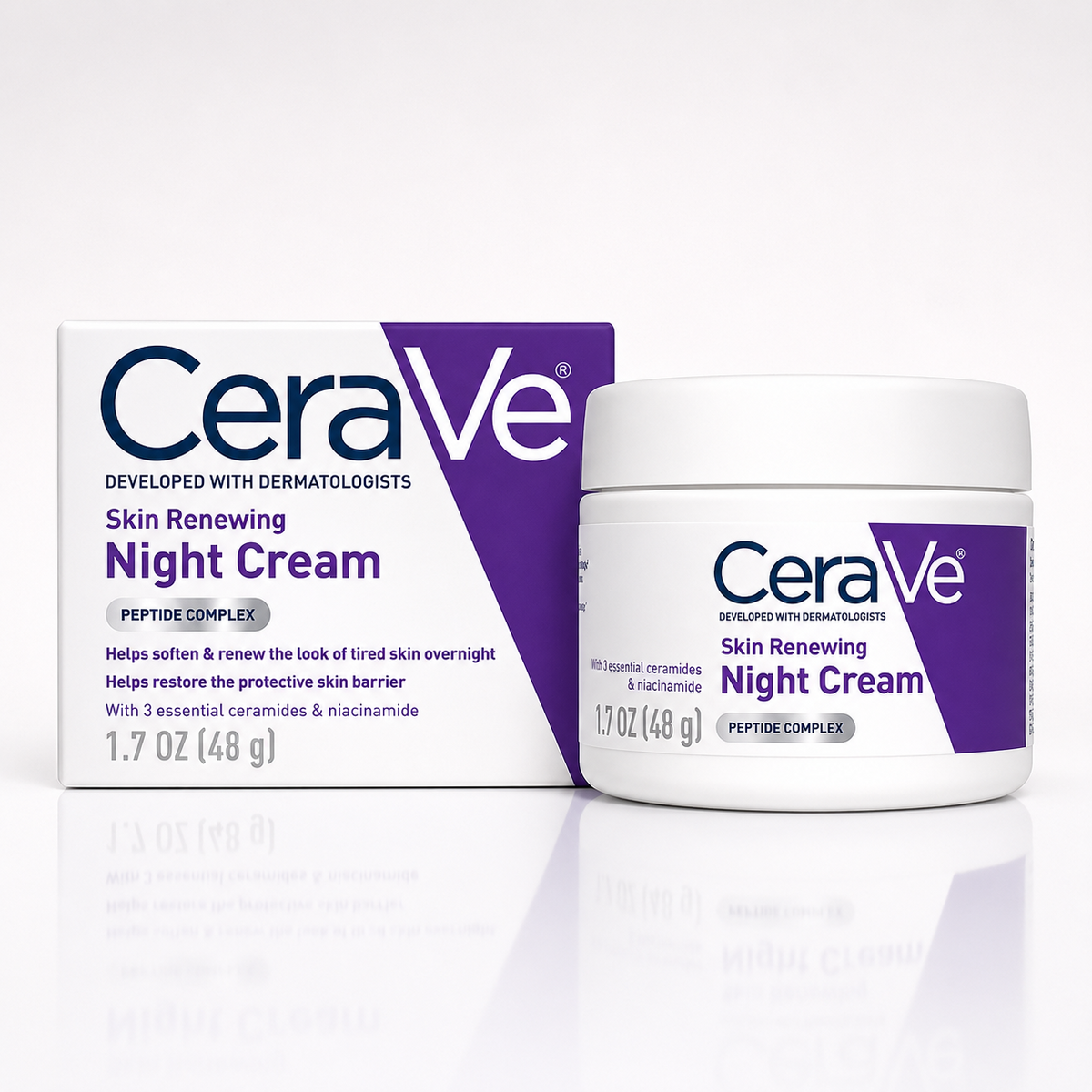 CeraVe Skin Renewing Night Cream - 48g