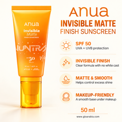 Anua KPop Demon Hunters Invisible Matte Finish Sunscreen SPF50 - 50 ml