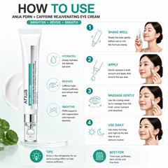 Anua Pdrn Caffeine Rejuvenating Eye Cream 20 ml Anua
