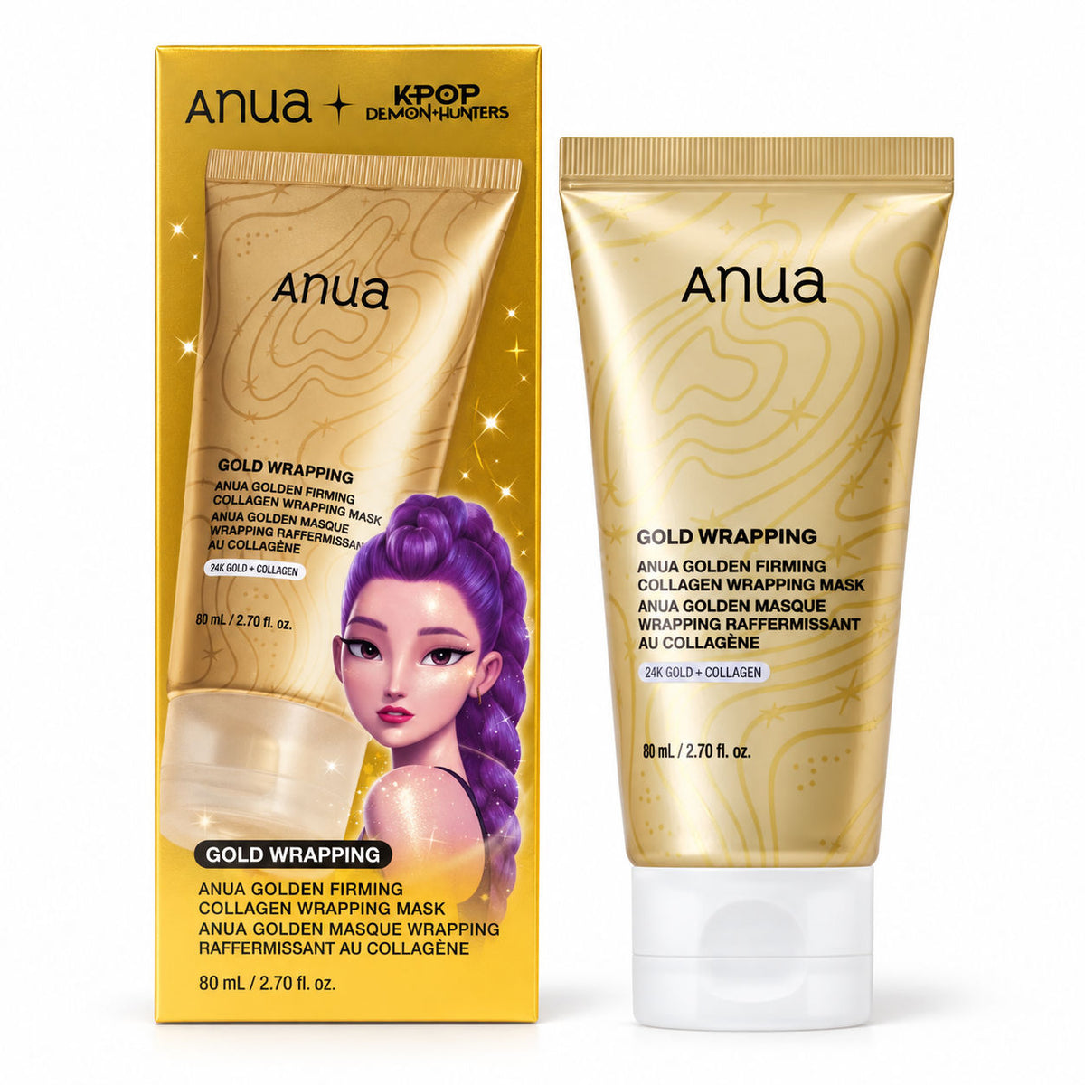 Anua Golden Firming Collagen Wrapping Mask 80ml