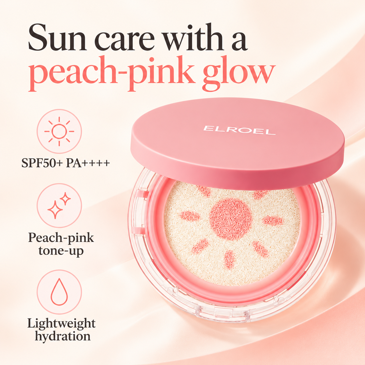 ELROEL Pang Pang Tone-Up Sun Cushion 15 g ELROEL