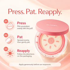 ELROEL Pang Pang Tone-Up Sun Cushion 15 g ELROEL
