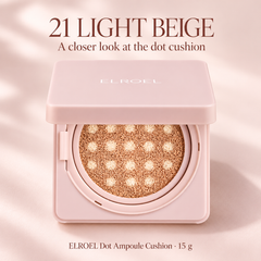 ELROEL Dot Ampoule Cushion 21 Light Beige 15 g