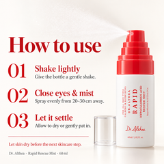 Dr. Althea Rapid Hypochlorous Acid Rescue Mist - 60 ml Dr. Althea