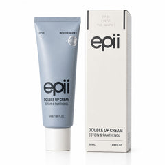 epii Double Up Cream Ectoin & Panthenol 50mL - Korean Skincare, Hydrating, Brightening, Anti-Aging, Sensitive Skin, Daily Care