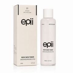 epii New Skin Toner Snow Mushroom&Pha 145ml - Korean Skincare, Hydrating, Brightening, Anti-Aging, Sensitive Skin, Daily Care