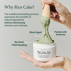 Arencia Fresh Green Rice Mochi Cleanser – 120g Arencia