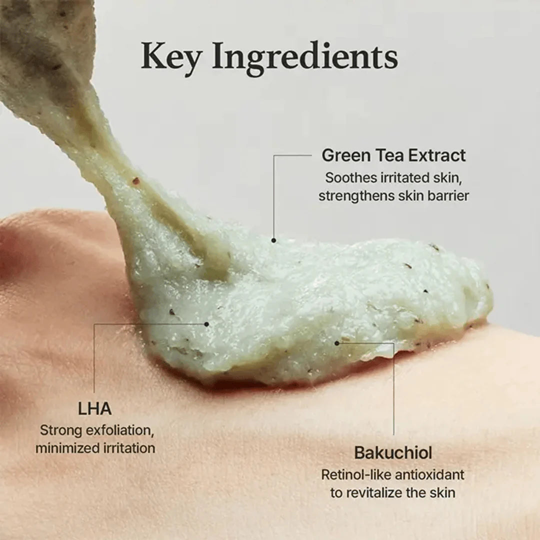 Arencia Green Tea LHA Deep Pore Rice Cake Cleanser – 150g Arencia