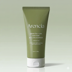 Arencia Green Tea LHA Deep Pore Rice Cake Cleanser – 150g Arencia