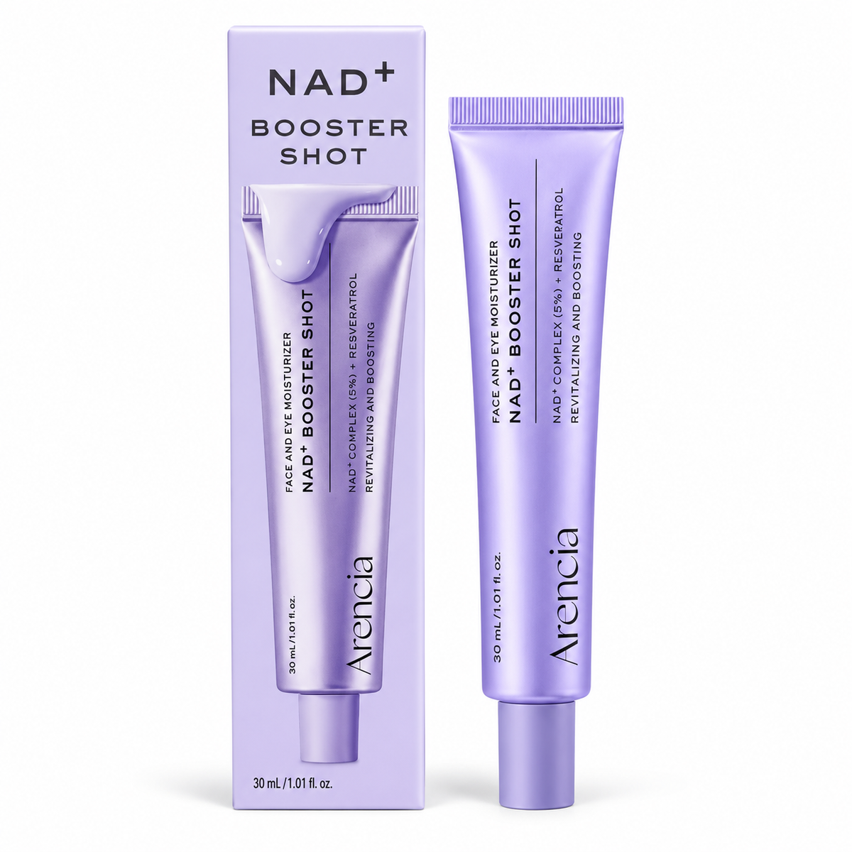 Arencia NAD+ Booster Shot 30ml – Firming, Brightening & Barrier Care
