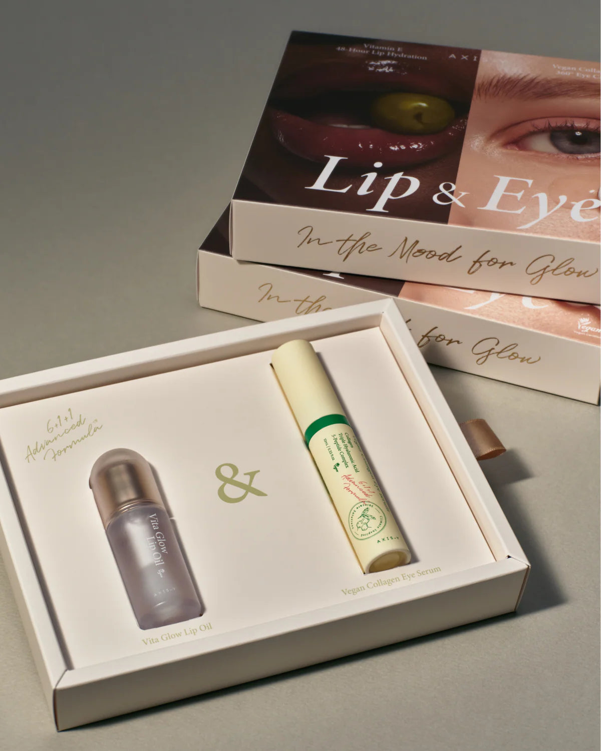 Axis-Y Lip & Eye Set (Eye Serum + Lip Oil) Axis-Y