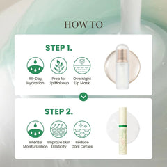 Axis-Y Lip & Eye Set (Eye Serum + Lip Oil) Axis-Y