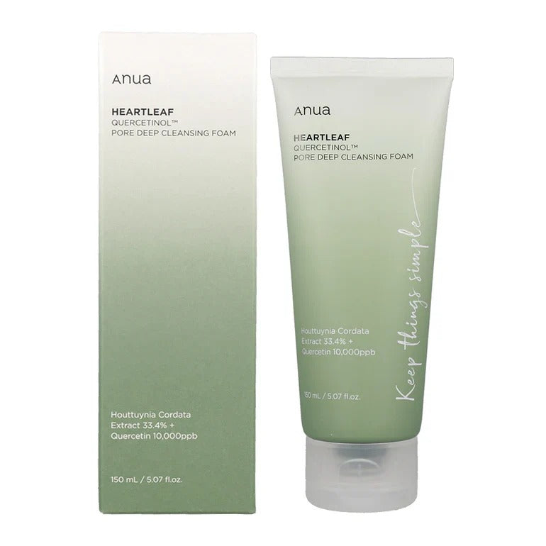 Anua Heartleaf Quercetinol Pore Deep Cleansing Foam -150ml