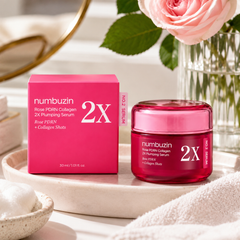 Numbuzin No.2 Rose PDRN Collagen 2X Plumping Serum 30ml
