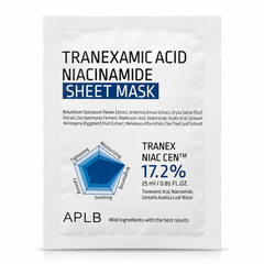 APLB Tranexamic Acid Niacinamide Sheet Mask 25 ml - 1 Sheet