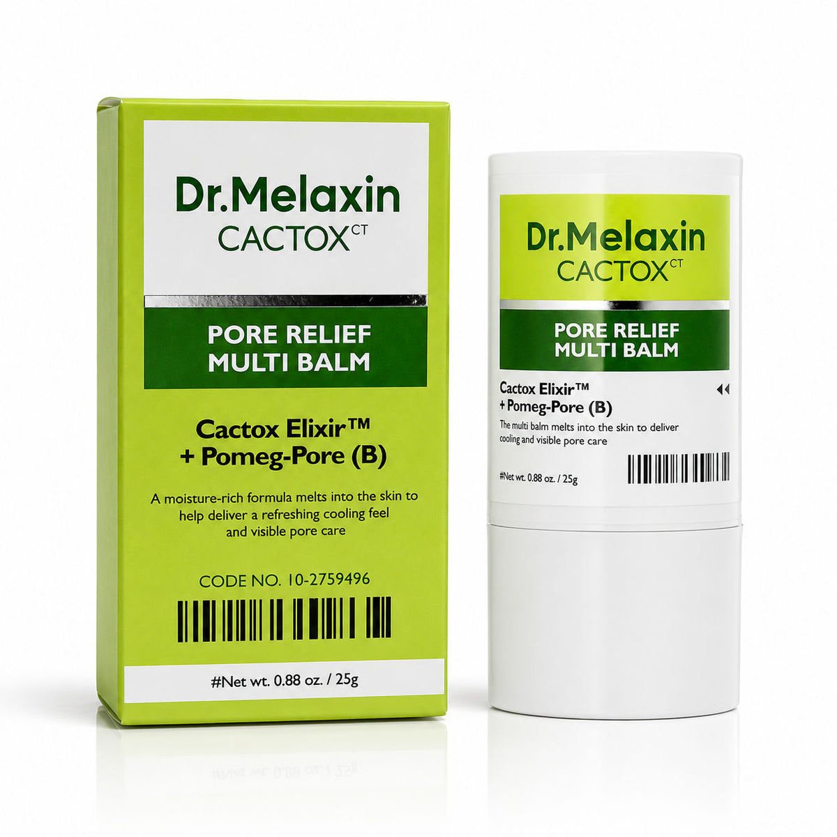 DR.MELAXIN PORE RELIEF MULTI BALM 25G - Pore Care Korean Face Balm for Smoother Texture, Shine Control and On-the-Go Skincare