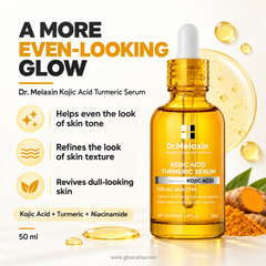 Dr. Melaxin Kojic Acid Turmeric Serum for Dark Spots & Uneven Tone - 50 ml