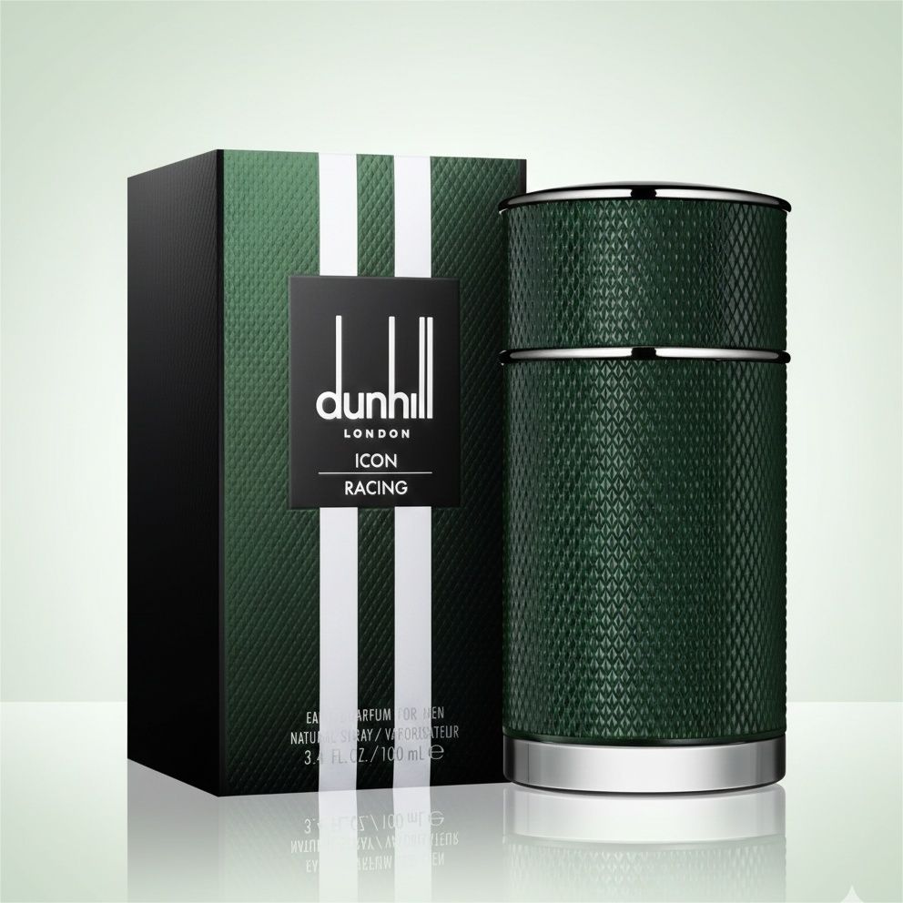Dunhill London Icon Racing 100Ml - Fresh Green Woody Men'S Perfume Energetic Daily Wear Long Lasting Fragrance Dunhill