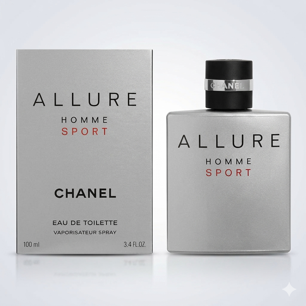 Chanel Allure Homme Sport 100Ml - Fresh Citrus Aromatic Men'S Perfume Elegant Sporty Long Lasting Fragrance Chanel