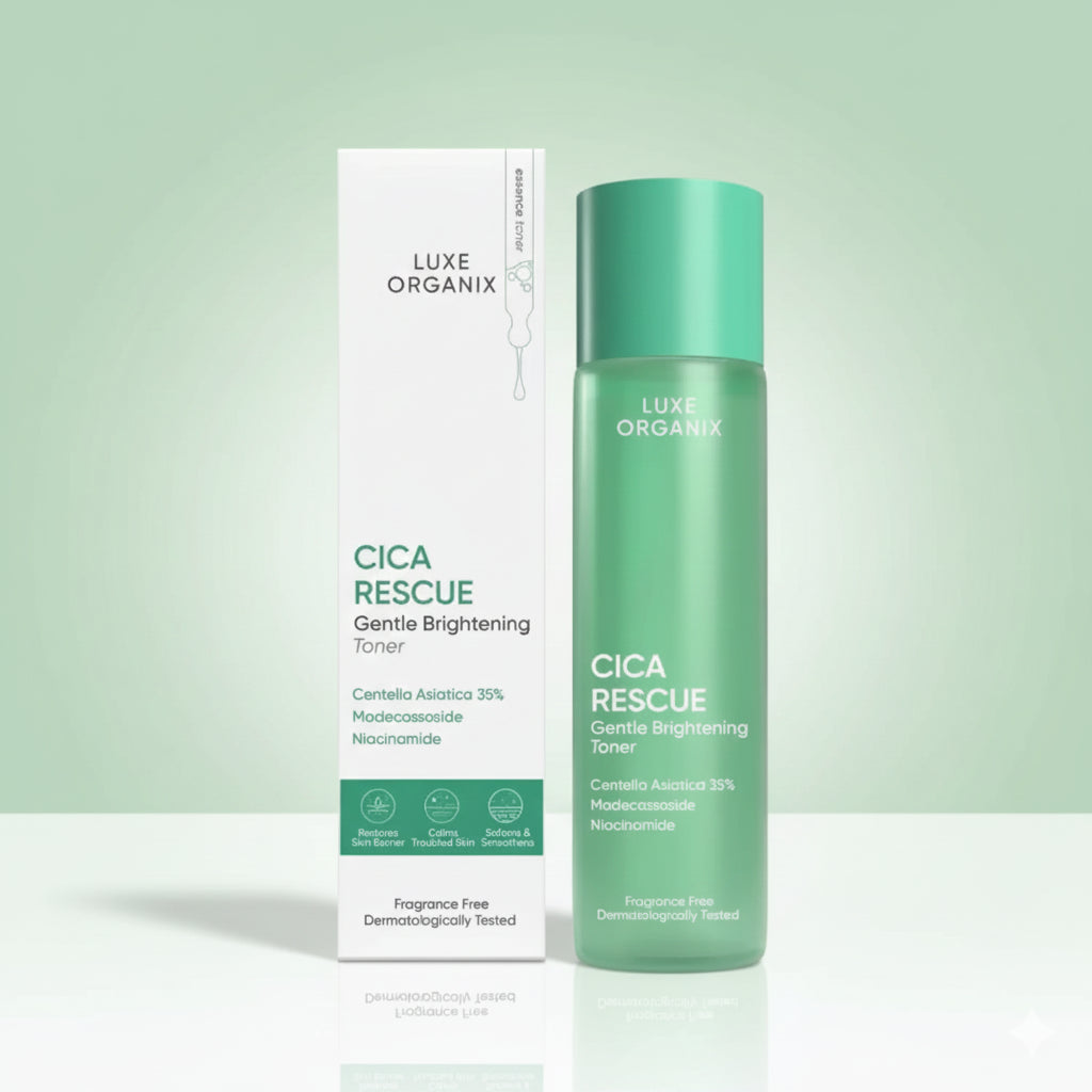 Luxe Organix Cica Rescue Toner – 150 ml Glo Arabia