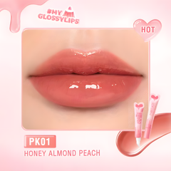 Pinkflash Creamy Lipgloss [Pf-L17] – Shade #Pk01 Honey Almond Peach