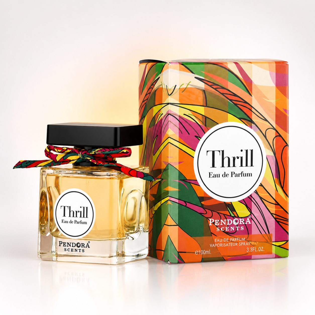 Pendora Thrill Eau de Parfum 100ml product and packaging