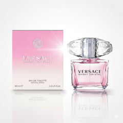 Versace Bright Crystal 90 Ml - Fresh Floral Fruity Women'S Perfume Elegant Light Long Lasting Fragrance Versace