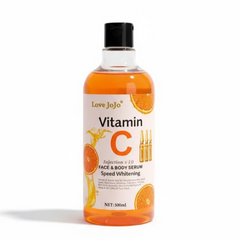 Love Jojo Vitamin C Face & Body Serum 500ml Glo Arabia