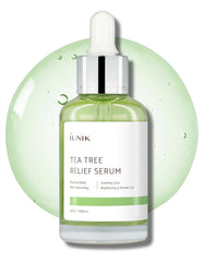 iUNIK Tea Tree Relief Serum 50 ml [EU] - Lightweight Calming Facial Serum