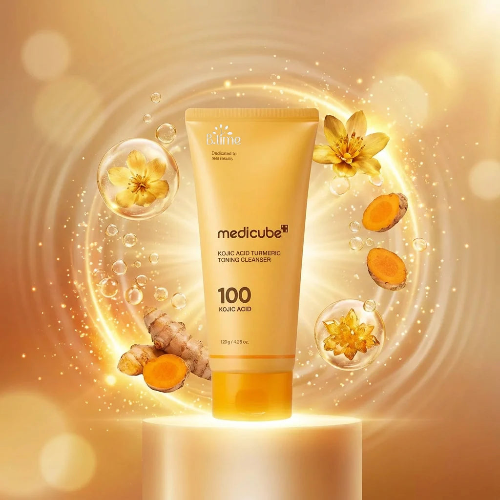 Medicube Kojic Acid Turmeric Toning Cleanser - 120g Medicube