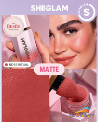 SHEGLAM Color Bloom Liquid Blush Matte Rose Ritual Sheglam