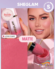 SHEGLAM Color Bloom Liquid Blush Matte Love Cake Sheglam