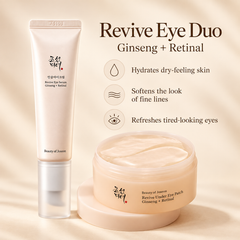 Beauty of Joseon Revive Eye Duo – Ginseng + Retinal Eye Patches 93g & Eye Serum 30ml