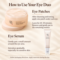 Beauty of Joseon Revive Eye Duo – Ginseng + Retinal Eye Patches 93g & Eye Serum 30ml