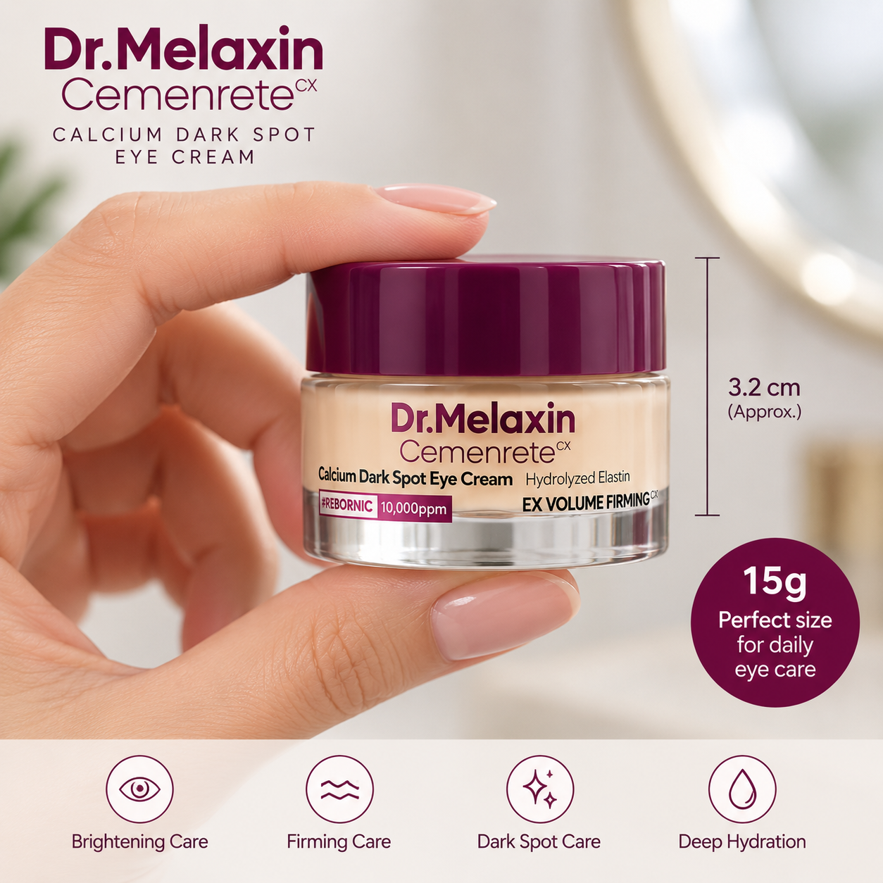Dr.Melaxin Calcium Dark Spot Eye Cream 15g Dr. Melaxin