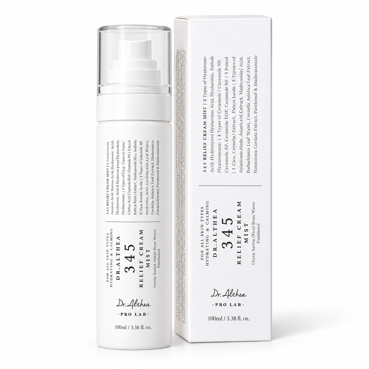 Dr. Althea 345 Relief Cream Mist 100ml – Soothing Hydrating Face Mist Dr. Althea