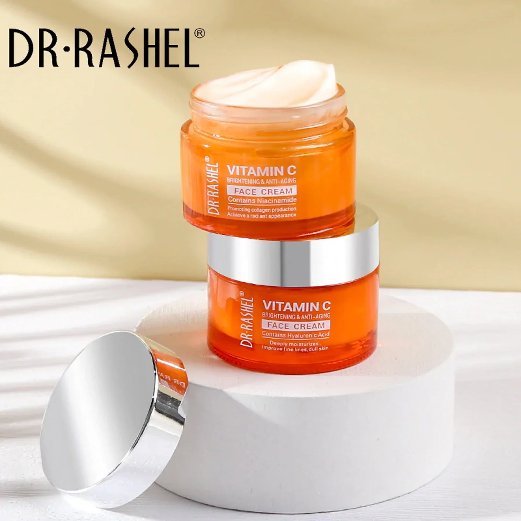 Dr.Rashel Vitamin C Brightening & Anti-aging Face Cream - 50g DR.RASHEL