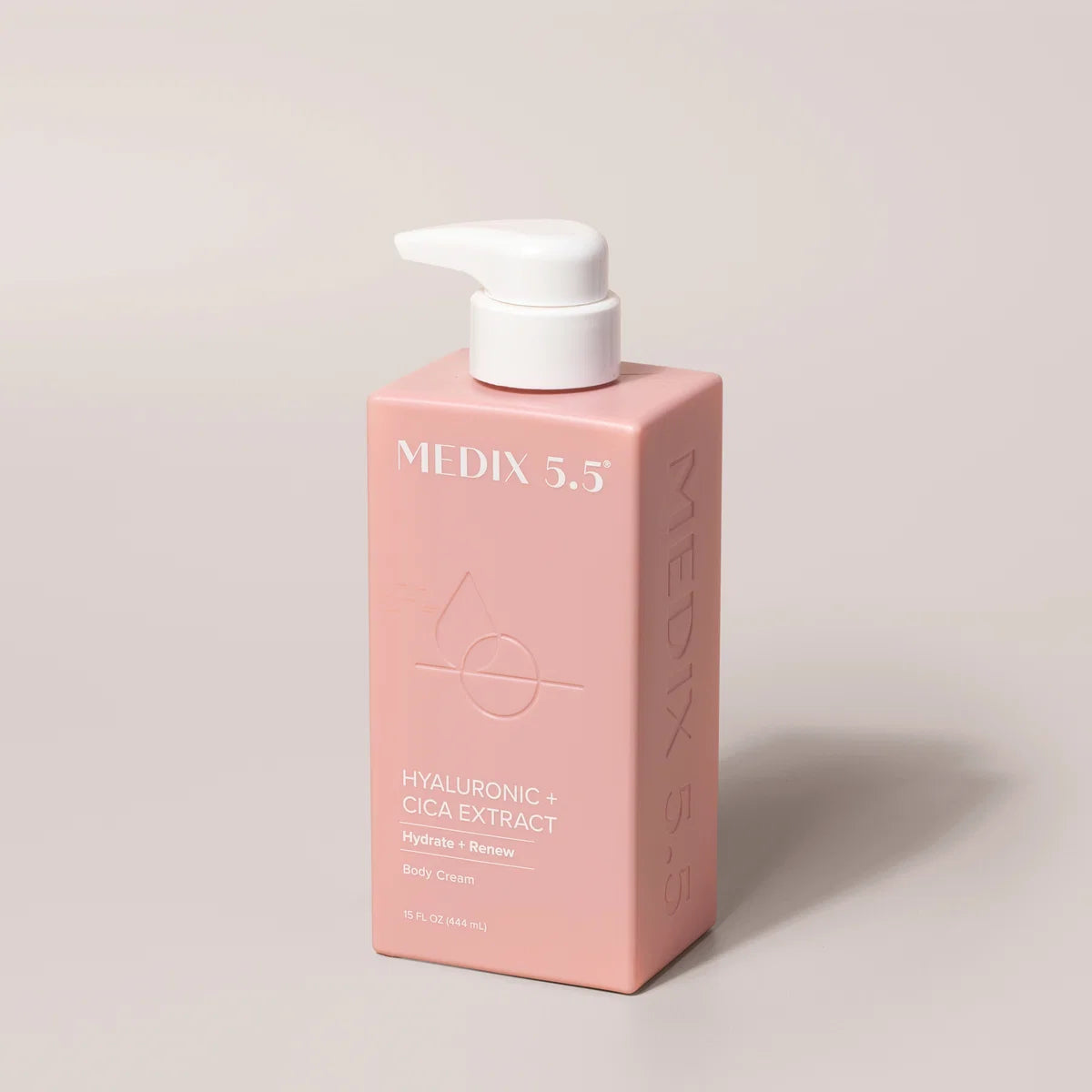 MEDIX 5.5 Hyaluronic Acid + Cica Hydrate + Renew Body Cream 444ml - Hydrating Body Moisturizer Medix 5.5
