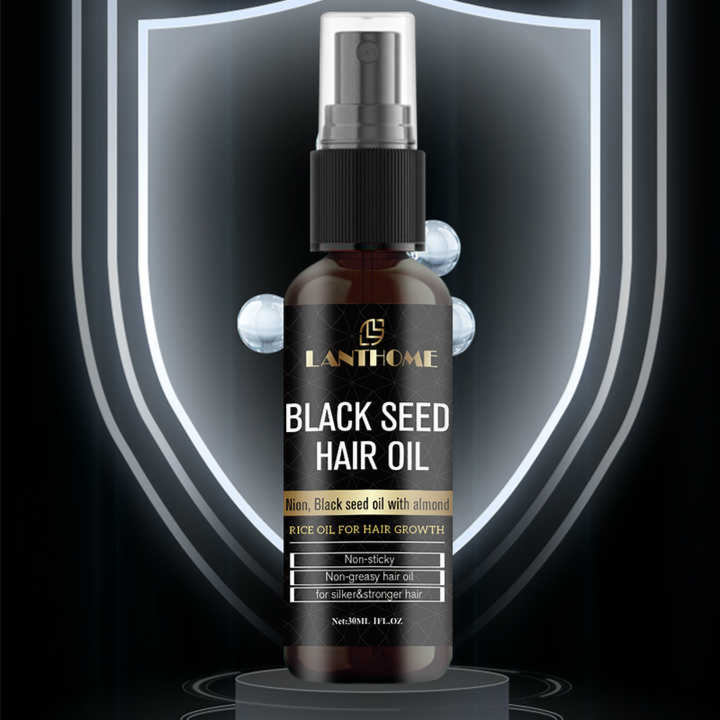 Lanthome Black Seed Hair Oil - 30ml Glo Arabia